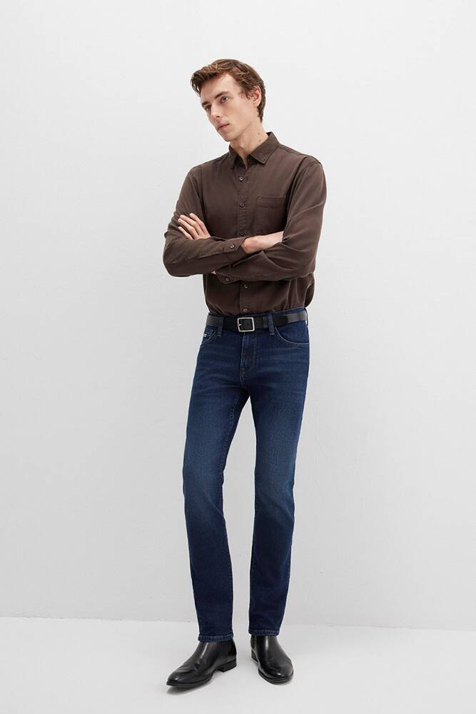 Erkek Jake Mavi Black Jean Pantolon 0042290812 Lacivert 