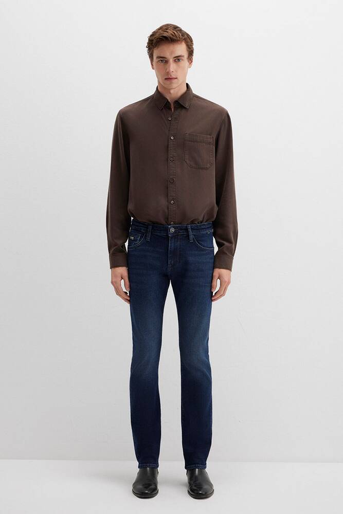 Erkek Jake Mavi Black Jean Pantolon 0042290812 Lacivert 
