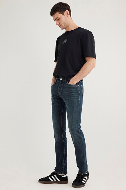 Erkek Jake Mavi Pro Comfort Jean Pantolon 0042289339 Mavi (2)