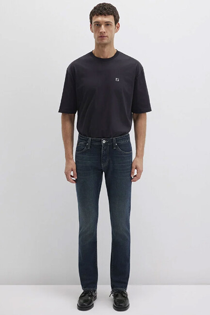 Erkek Jake Mavi Pro Comfort Jean Pantolon 0042289339 Mavi (3)