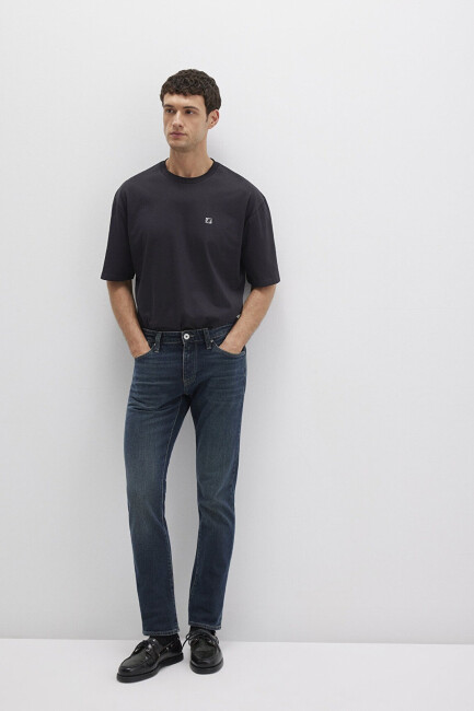 Erkek Jake Mavi Pro Comfort Jean Pantolon 0042289339 Mavi (1)