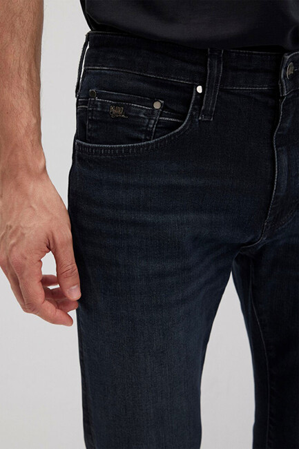 Erkek Jake Mossy Lux Black Jean Pantolon 0042287868 Lacivert - Thumbnail