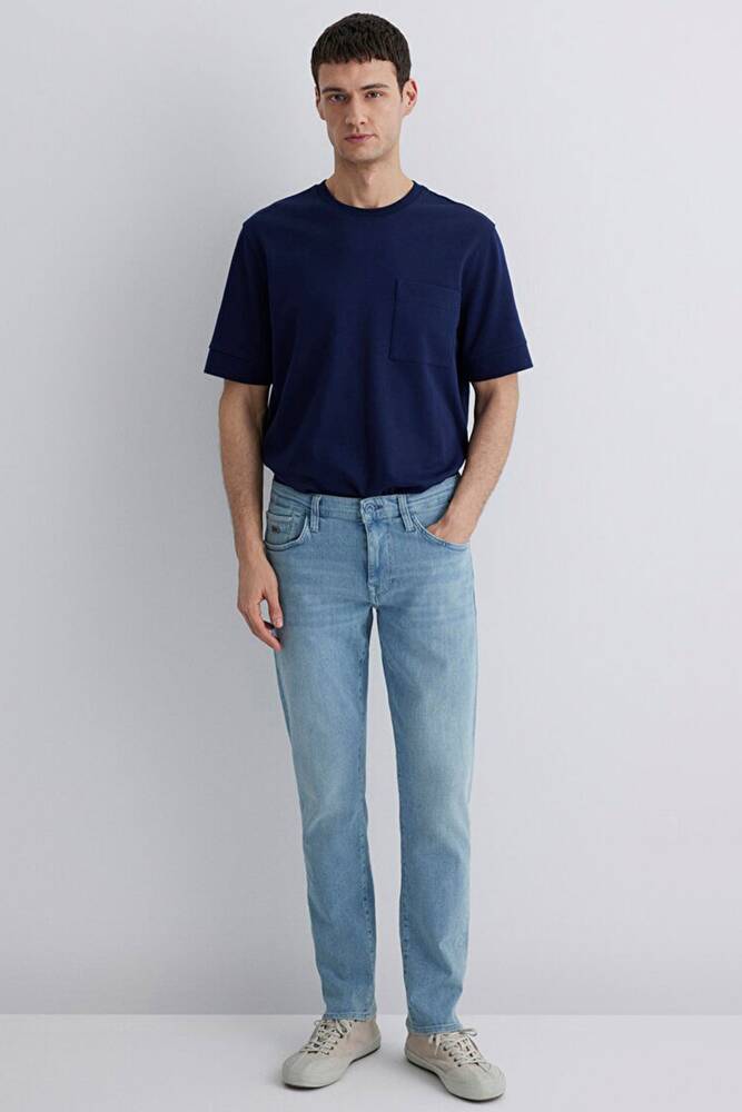 Erkek Jake Premium Blue Jean Pantolon 0042287127 Mavi 