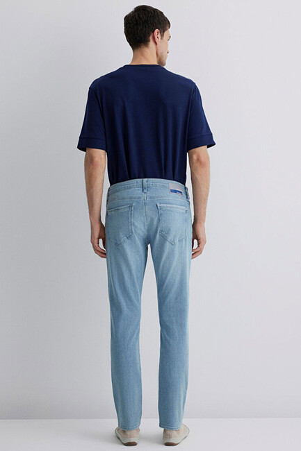 Erkek Jake Premium Blue Jean Pantolon 0042287127 Mavi - Thumbnail