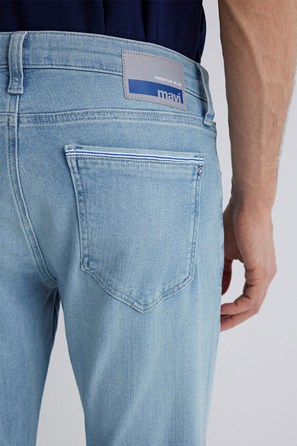 Erkek Jake Premium Blue Jean Pantolon 0042287127 Mavi - Thumbnail