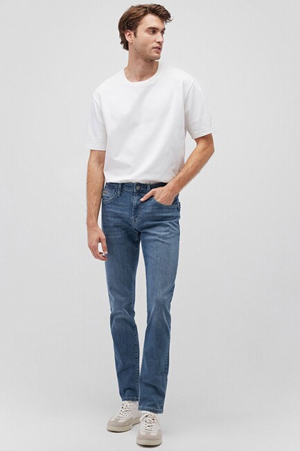 Erkek Jake Premium Blue Jean Pantolon 0042287839 Mavi (1)