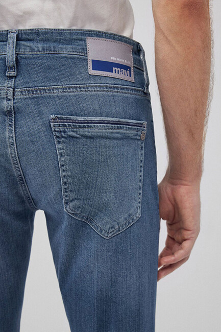 Erkek Jake Premium Blue Jean Pantolon 0042287839 Mavi - Thumbnail