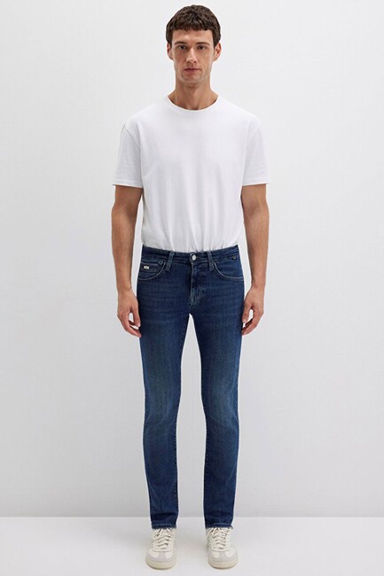 Erkek Jake Premium Jean Pantolon 0042288222 Mavi (3)