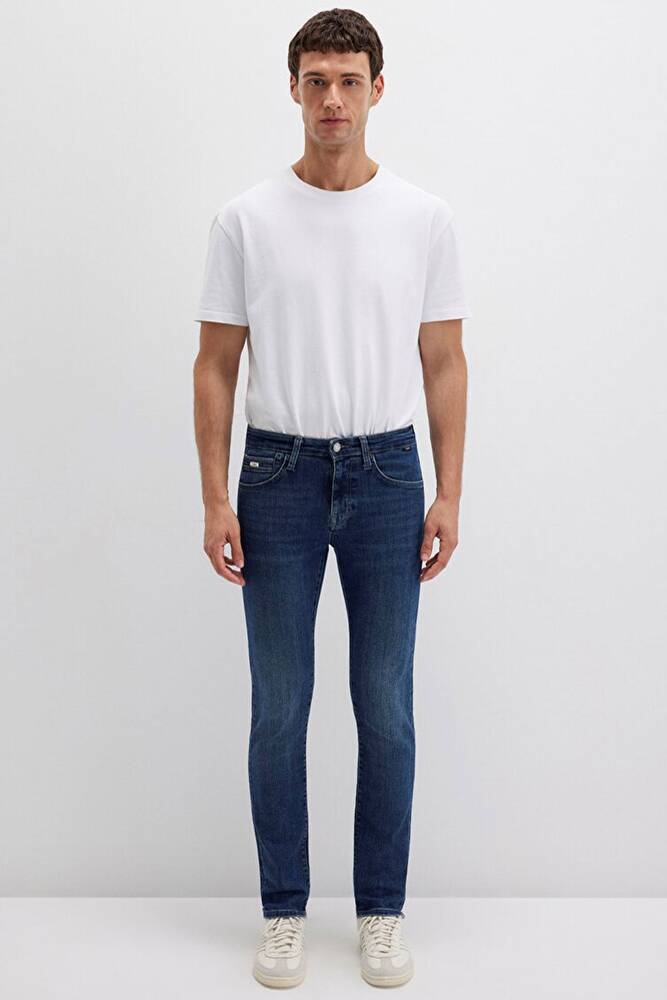 Erkek Jake Premium Jean Pantolon 0042288222 Mavi 