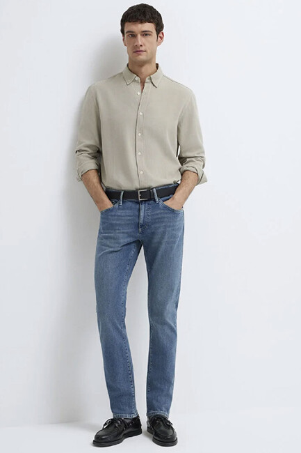 Erkek Jake Premium Jean Pantolon 00422A1728 Mavi (1)