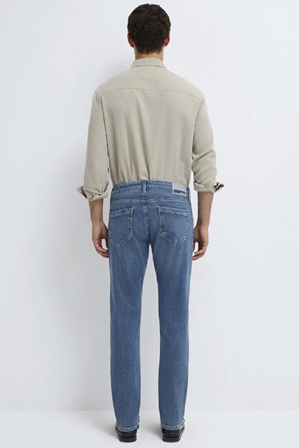 Erkek Jake Premium Jean Pantolon 00422A1728 Mavi - Thumbnail