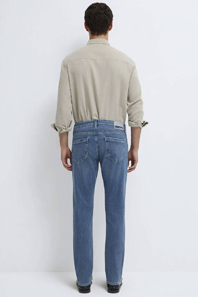 Erkek Jake Premium Jean Pantolon 00422A1728 Mavi 