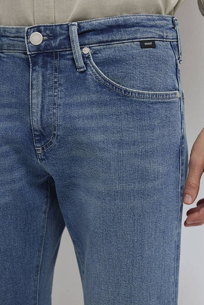 Erkek Jake Premium Jean Pantolon 00422A1728 Mavi 