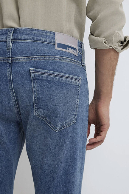 Erkek Jake Premium Jean Pantolon 00422A1728 Mavi - Thumbnail