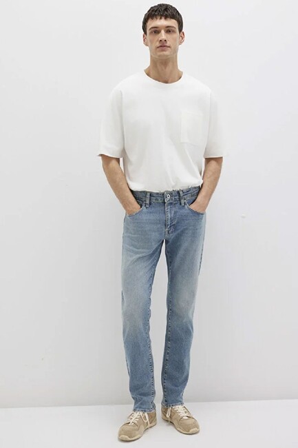 Erkek Jake Pro Jean Pantolon 0042290814 Mavi (1)
