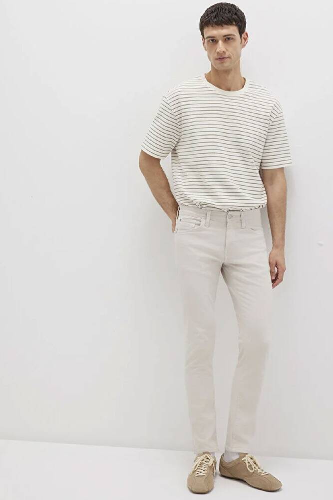 Erkek Jake Renkli Jean Pantolon 0042222763 Ekru 