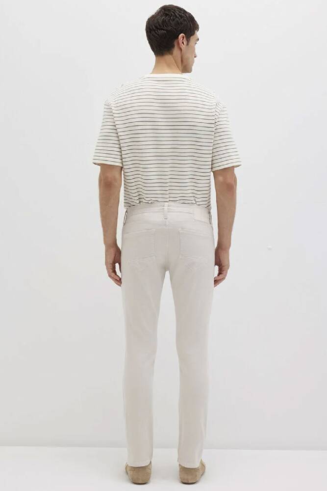 Erkek Jake Renkli Jean Pantolon 0042222763 Ekru 