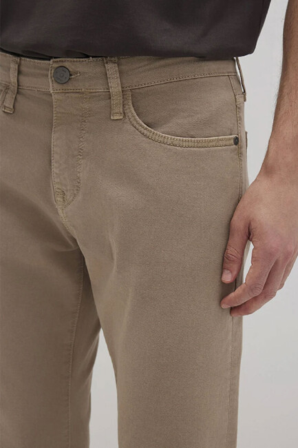 Erkek Jake Renkli Jean Pantolon 0042281549 Bej - Thumbnail