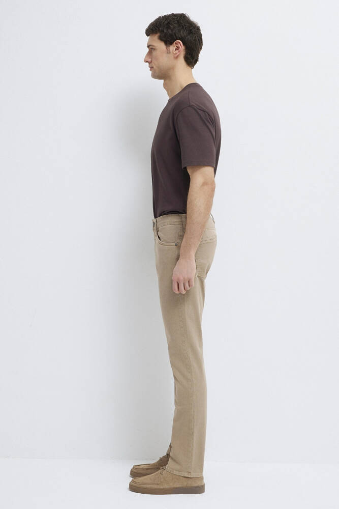 Erkek Jake Renkli Jean Pantolon 0042281549 Bej  - 4