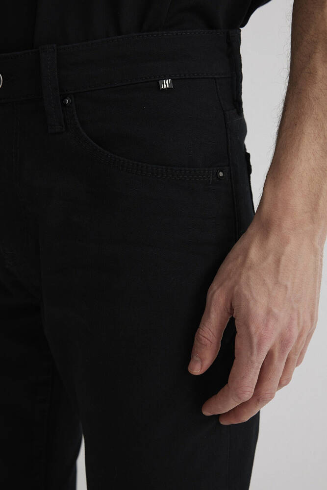 Erkek Jake Zift Black Pro Jean Pantolon 0042232200 Siyah - 7