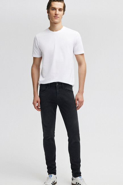 Erkek James 90's Jean Pantolon 0042434797 Gri (2)