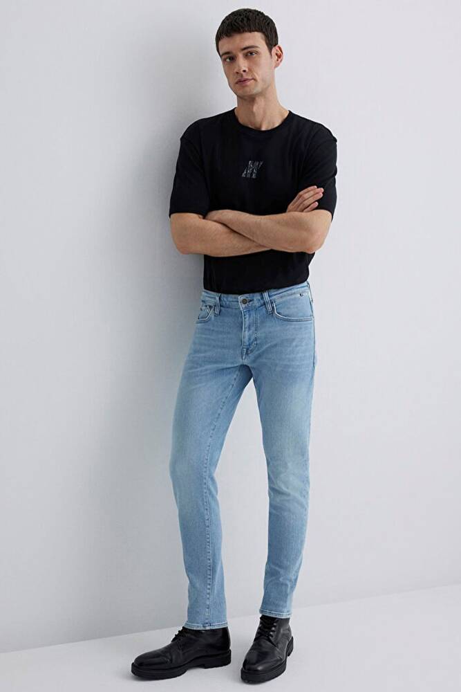 Erkek James Black Pro Jean Pantolon 0042481969 Mavi 