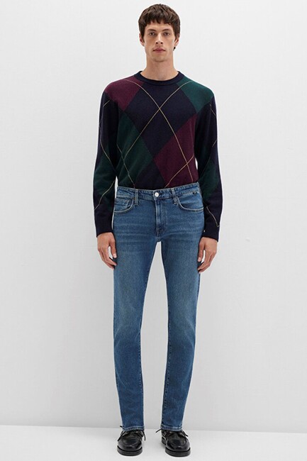 Erkek James Classic Jean Pantolon 0042487697 Mavi (3)