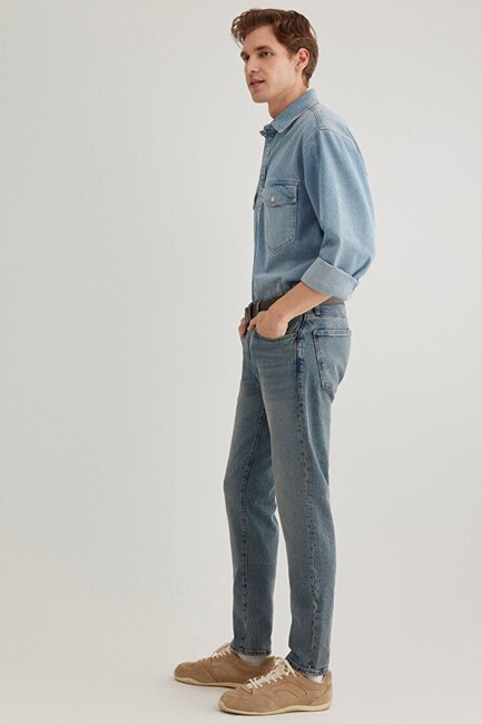 Erkek James Classic Jean Pantolon 0042489278 Mavi (3)