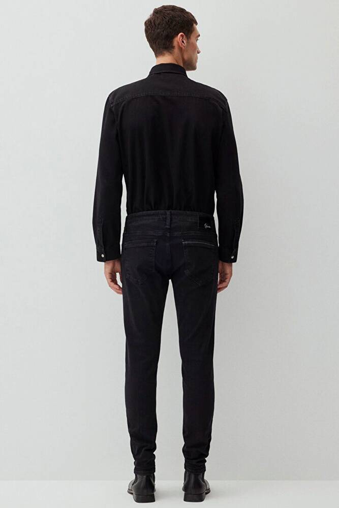 Erkek James Lux Black Jean Pantolon 0042487866 Gri 