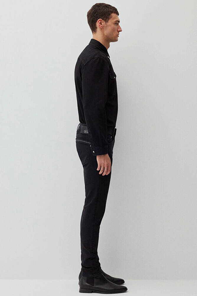 Erkek James Lux Black Jean Pantolon 0042487866 Gri 