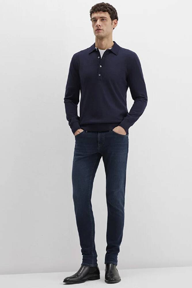 Erkek James Lux Black Jean Pantolon 0042490825 Lacivert 