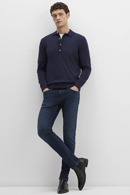 Erkek James Lux Black Jean Pantolon 0042490825 Lacivert (3)