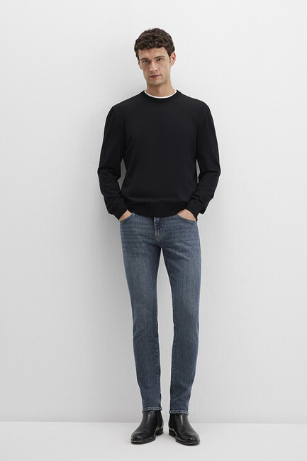 Erkek James Mavi Black Jean Pantolon 0042489342 Mavi 