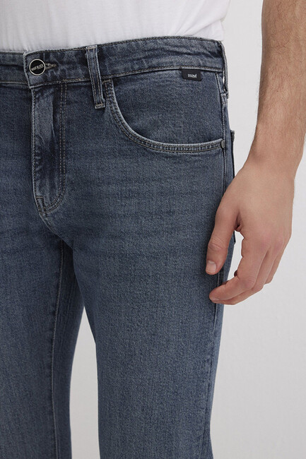 Erkek James Mavi Black Jean Pantolon 0042489342 Mavi - 6