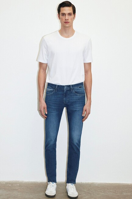 Erkek James Premium Jean Pantolon 0042486533 Mavi (2)