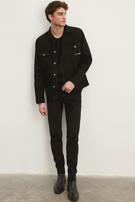 Erkek James Team Jean Pantolon 0042432620 Siyah (1)