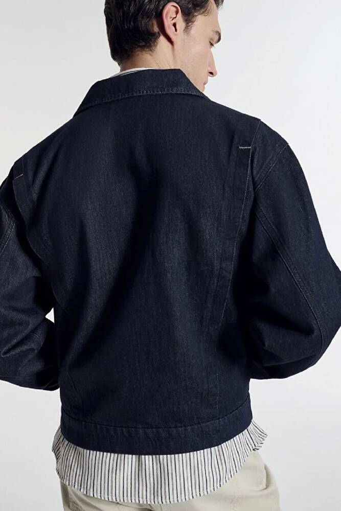 Erkek Jeran Edition Denim Ceket 0111229-A1711 Lacivert 