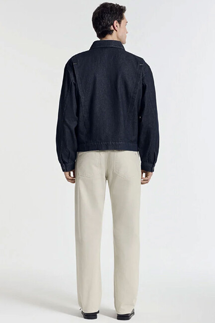 Erkek Jeran Edition Denim Ceket 0111229-A1711 Lacivert - Thumbnail