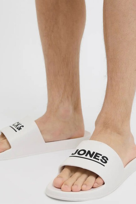 Erkek Jfwollıe Slıder Ln Terlik 12236477 Beyaz (2)