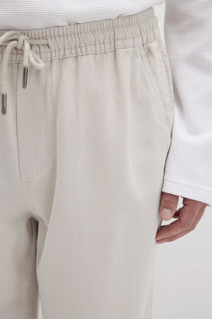 Erkek Jogger Pantolon 0010168-70144 Bej - Thumbnail