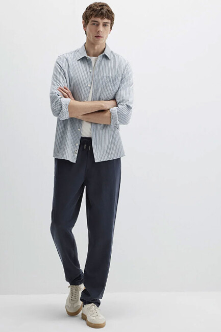 Erkek Jogger Pantolon 0010168-83699 Lacivert (2)