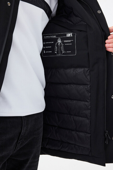 Erkek Kaban LF2040958 Siyah - Thumbnail