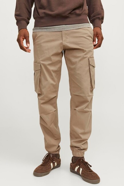 Erkek Kane Noah Cuffed Cargo Pantolon 12242264 Bej (3)