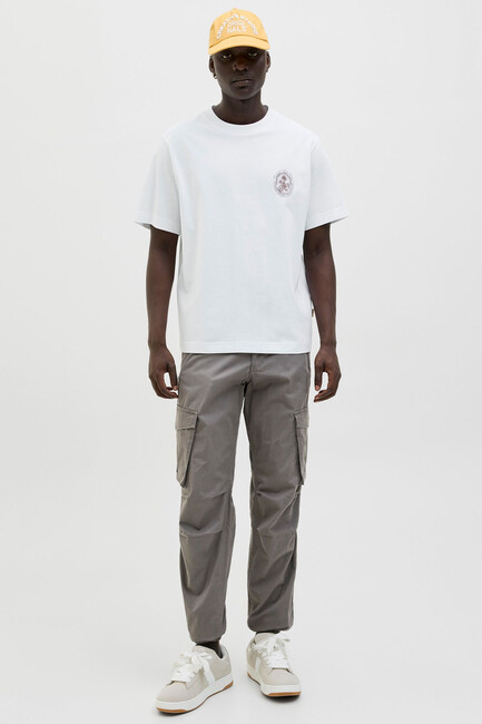 Erkek Kane Noah Cuffed Cargo Pantolon 12242264 Gri (1)