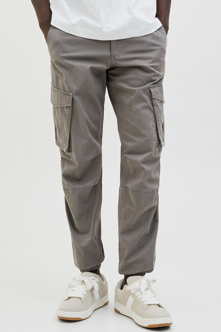 Erkek Kane Noah Cuffed Cargo Pantolon 12242264 Gri (3)