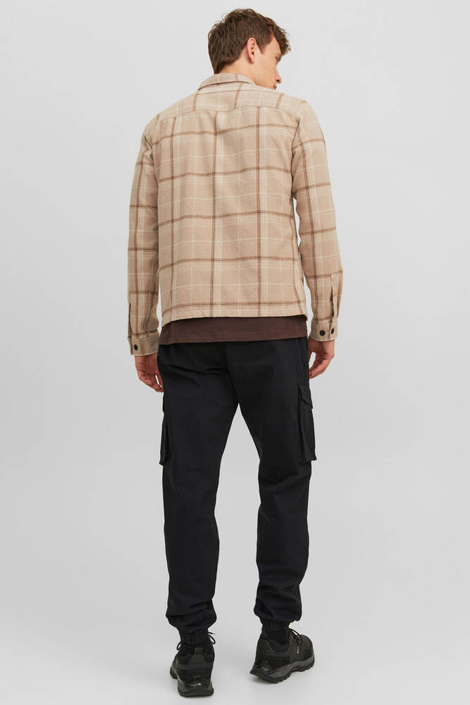 Erkek Kane Noah Cuffed Cargo Pantolon 12242264 Siyah 