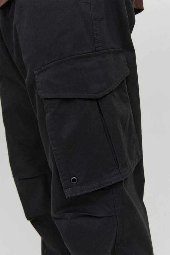 Erkek Kane Noah Cuffed Cargo Pantolon 12242264 Siyah 