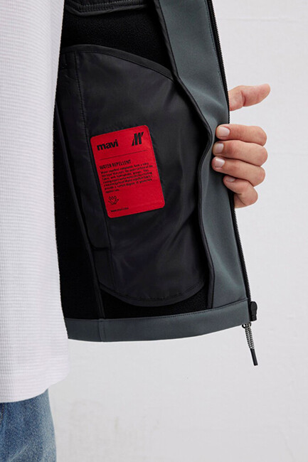 Erkek Kapüşonlu Ceket 0110264-71598 Yeşil - Thumbnail