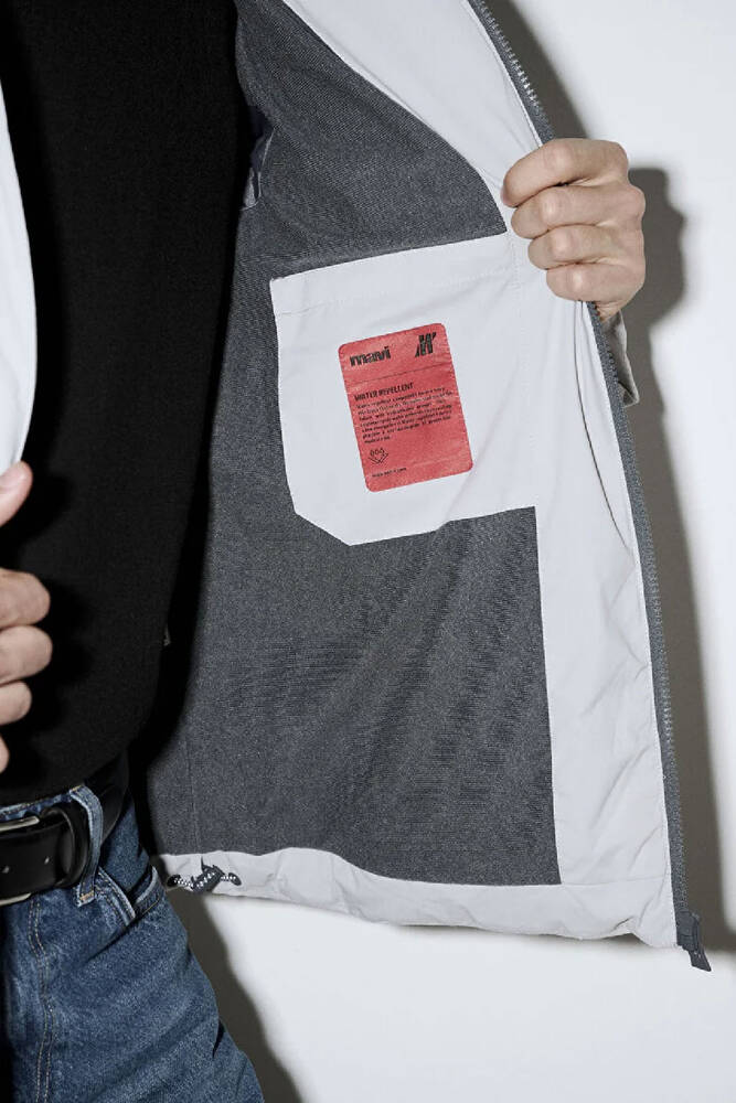 Erkek Kapüşonlu Ceket 0110463-70075 Gri 