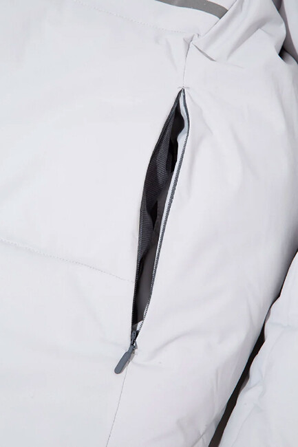 Erkek Kapüşonlu Ceket 0110463-70075 Gri - Thumbnail